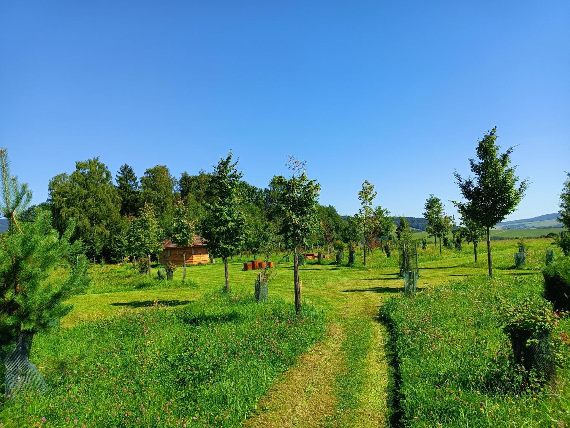 Treehous Sneznik S Wellness Hotel โดลนี โมราวา ภายนอก รูปภาพ